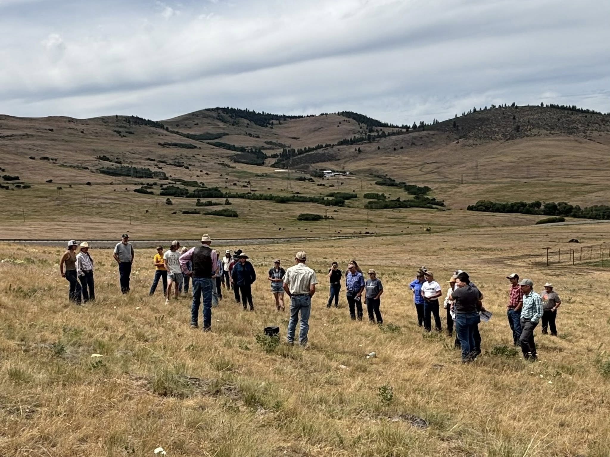 Sanders County Participants at the Rangeland, Grazing, and Pasture Tour